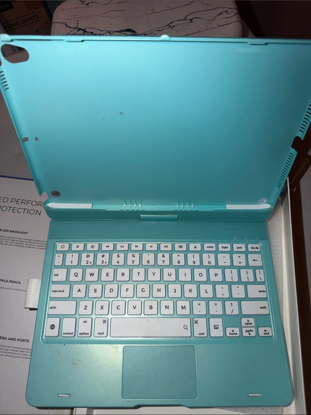 Typecase Flexbook Touch 6-in-1 Keyboard Case — Blue